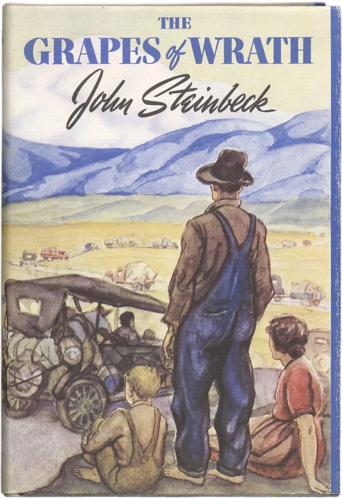 Dust Jacket Grapes of Wrath